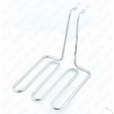 ТЕН для фритюрниць Ø 8 мм / 3,25 кВт / вузький, штуцер М14 (240/195/220) Ш-образн., фото 1