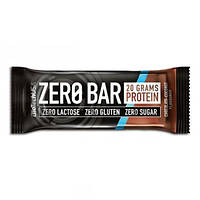 Батончик BioTech — Zero Bar (50 г) подвійний шоколад chocolate-coconut/шоколад-кокос