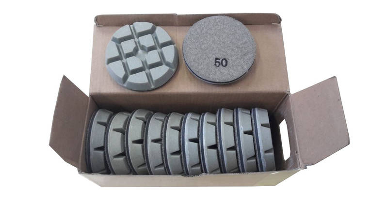 Полірувальні диски 50 Grit для бетону та терраццо. Полірувальний пад для бетону та терацо., фото 1