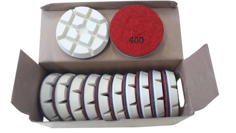 Полірувальні диски 400 Grit для бетону та терраццо. Полірувальний пад для бетону та терацо., фото 1