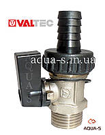 Кран дренажный Valtec DN 1/2" со штуцером (Италия) VT.430.N.04