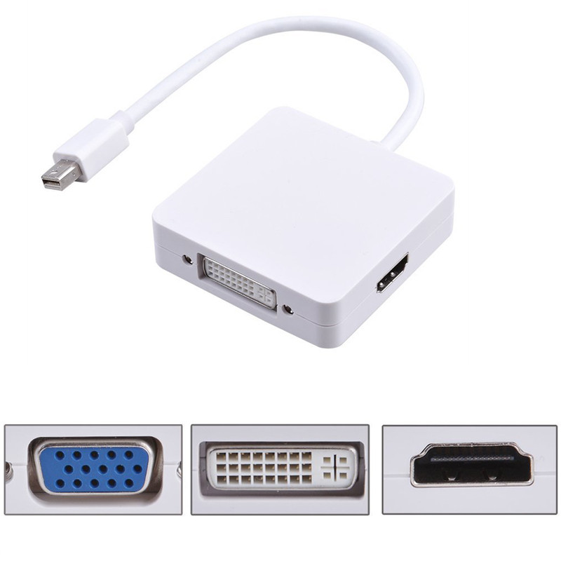 Переходник Apple Mini DisplayPort to HDMI DVI VGA (mini DP thunderbolt)