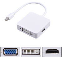 Переходник Apple Mini DisplayPort to HDMI DVI VGA (mini DP thunderbolt)