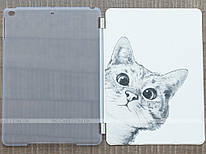 Чехол Slimline Graphic Combo для iPad 9.7 2017 / 2018 (A1822, A1823, A1893, A1954) Funny Cat White