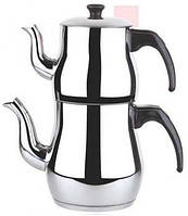 Двоярусний чайник турецький Ossa Mini PA 20010 (чайник 1,2 л + заварник 0,4 л)