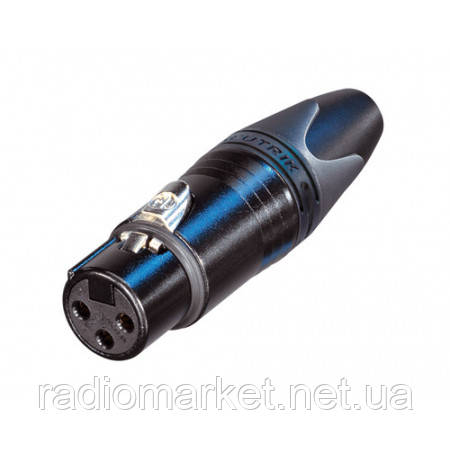 Гніздо CANON 3- контактне, під шнур, Neutrik, фото 1