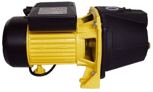 Насос відцентровий Optima JET 80A-PL 0,8 кВт чавун короткий, фото 1
