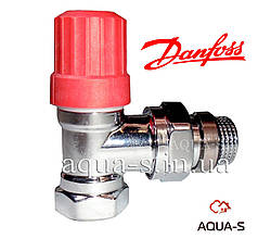 Клапан радіаторний Danfoss RA-NCX (ХРОМ) DN 15 кутовий термостатичний (013G4237)
