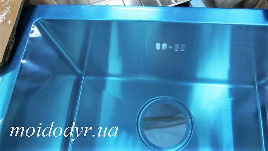 Мойка кухонная AquaSanita Enna 100X из нержавеющей стали - фото 4 - id-p76897911