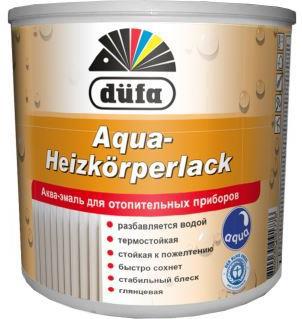 Аква-емаль радіаторна Dufa Aqua-Heizkorperlack 0,75л глянцева