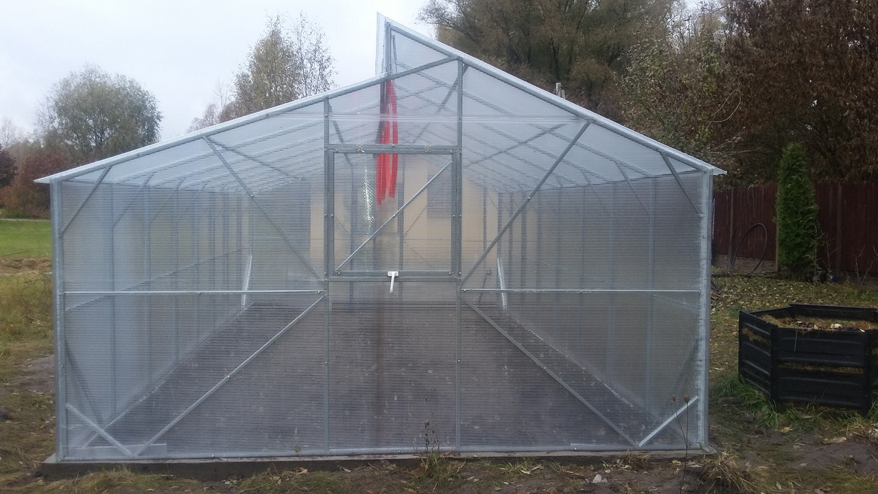 Теплиця Мітлайдер 4х8 преміум 10 мм, фото 1