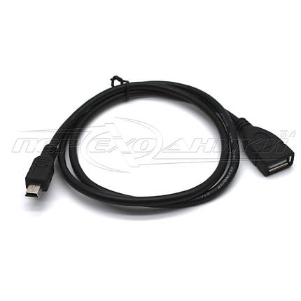 OTG Кабель USB - mini USB, 0.8 м, фото 2