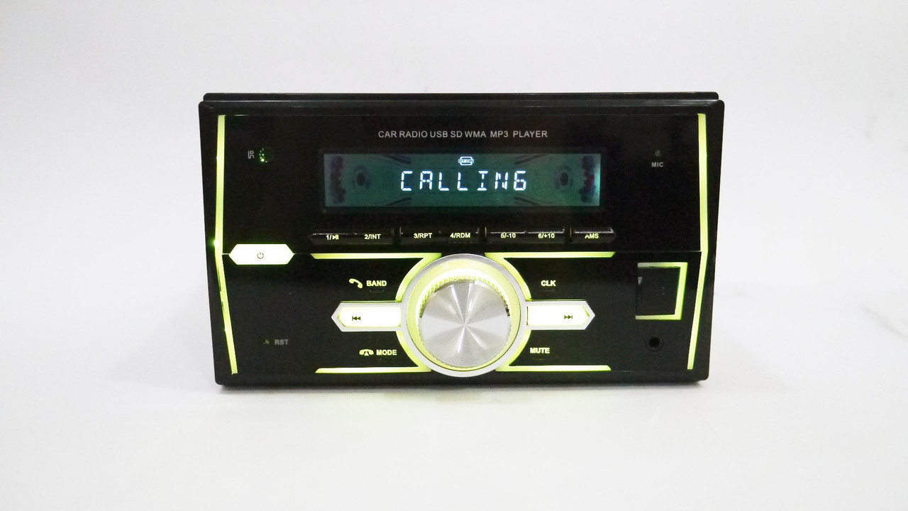 2din 1201 Bluetooth USB+SD+AUX+пульт RGB підсвітка