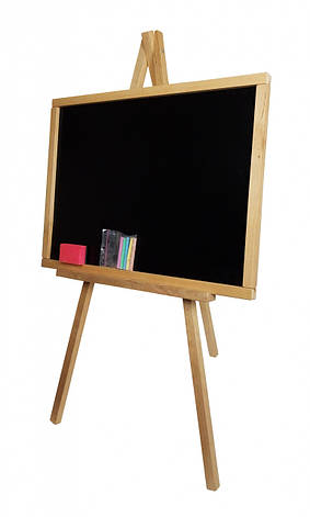 Мольберт двосторонній на трьох ніжках, фото 1