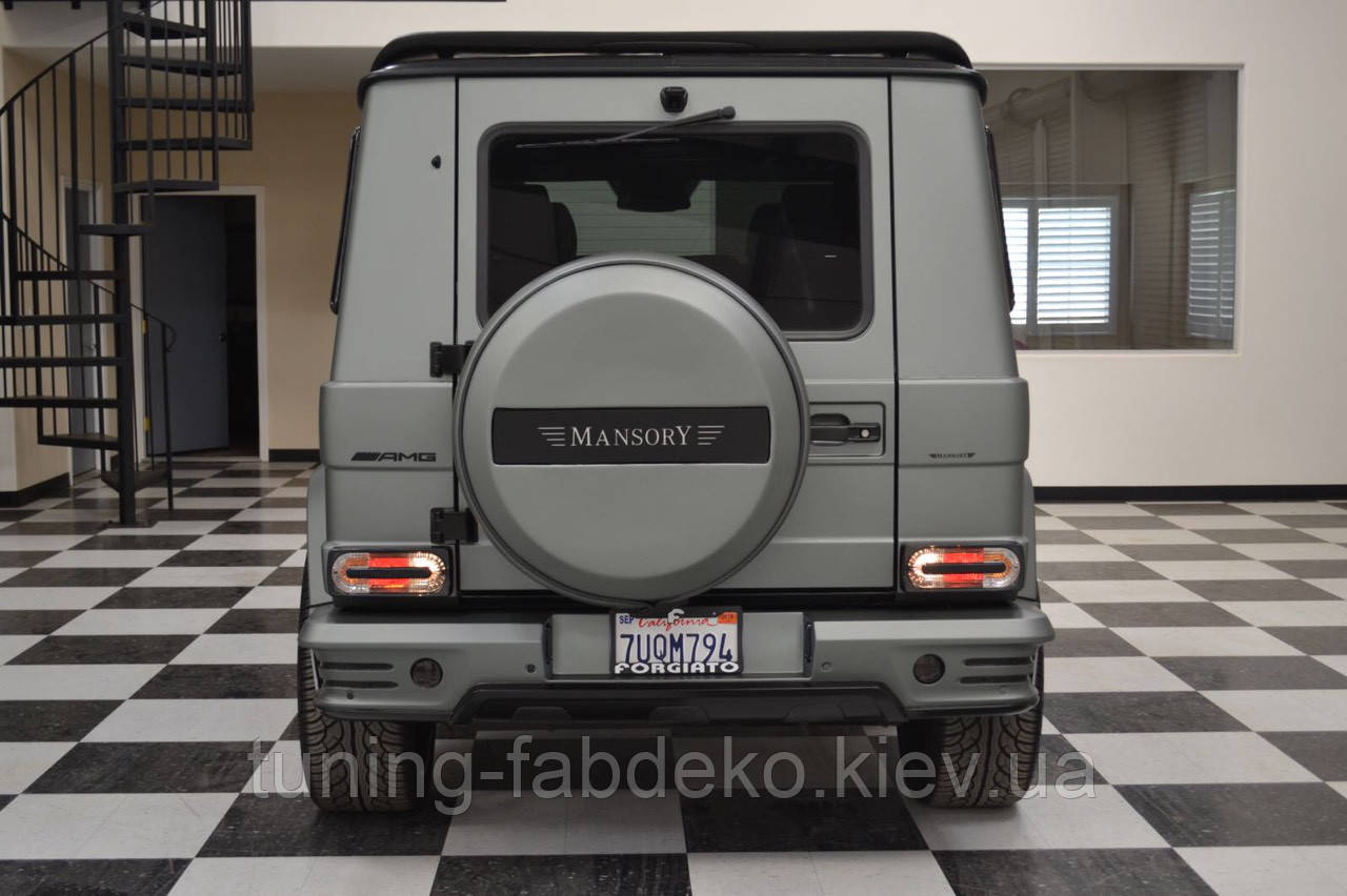 Обвес Mercedes G w463 Mansory Wide body Kit - фото 6 - id-p656059362