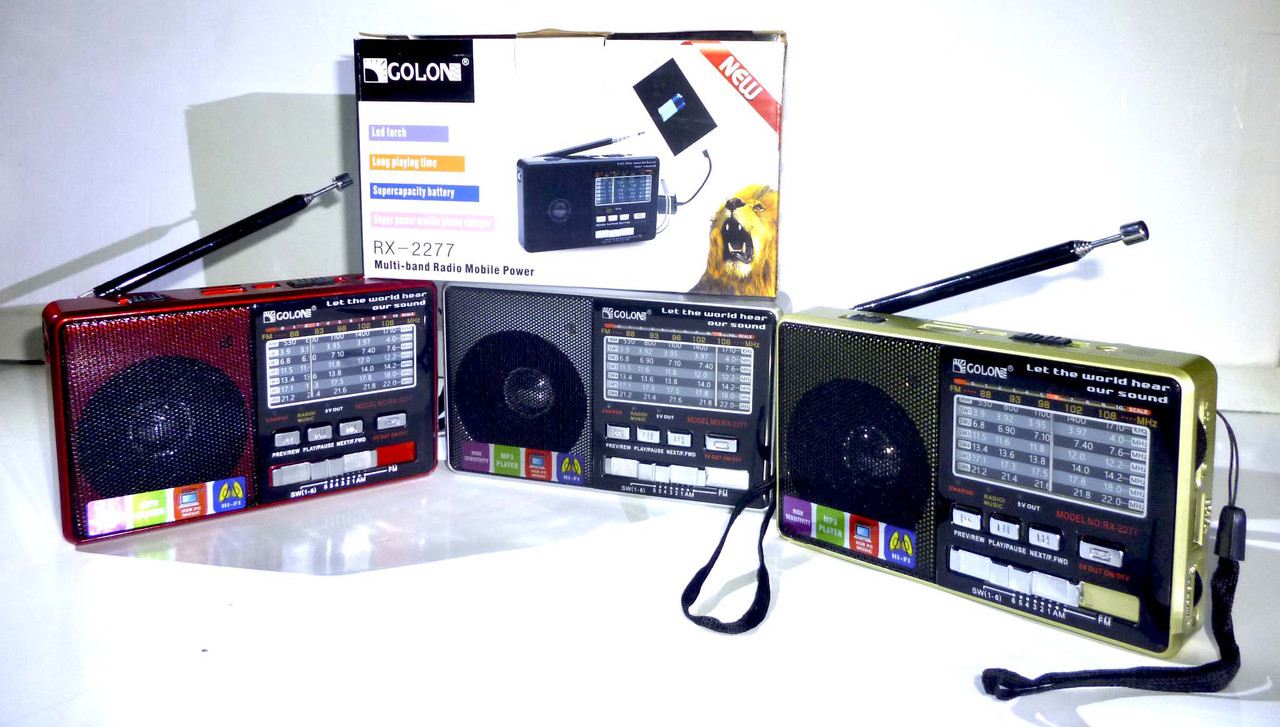 Приймач з USB MP 3 GOLON RX-2277, фото 1