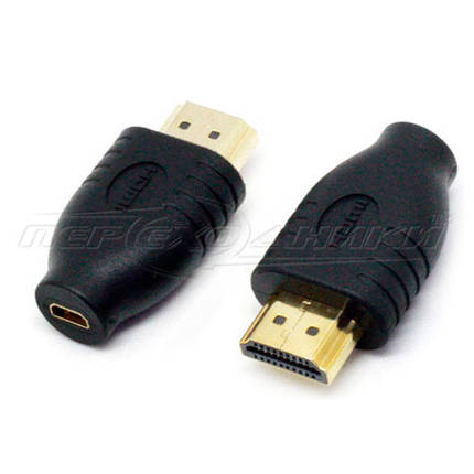 Перехідник micro HDMI (F) — HDMI (M), фото 1