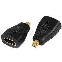 Переходник micro HDMI (M) - HDMI (F)