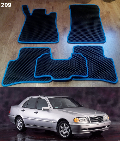 Килимки ЕВА в салон Mercedes C-Class W202 '93-01