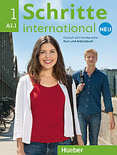 Підручник та зошит Schritte international 1, Neu KB+AB+CD zum AB