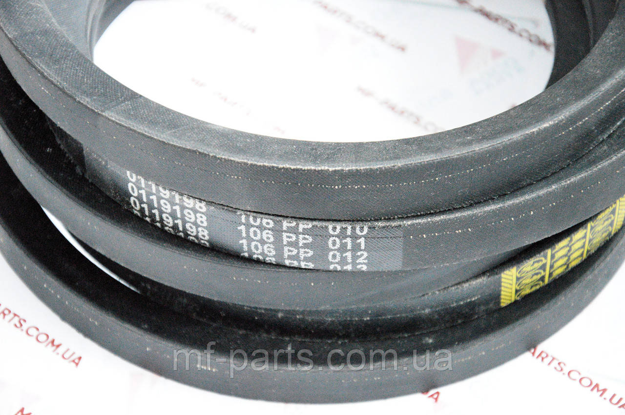 D41990001 ремінь SPC2185 електромагнітної муфти бітера 0119198 Gates, комбайн Massey Ferguson