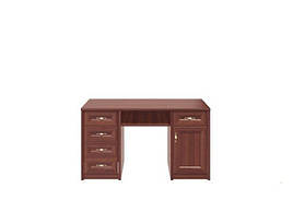 Стіл письмовий з ДСП/МДФ в спальню, дитячу 1D5S горіх канадський Джоконда ВМВ Холдінг