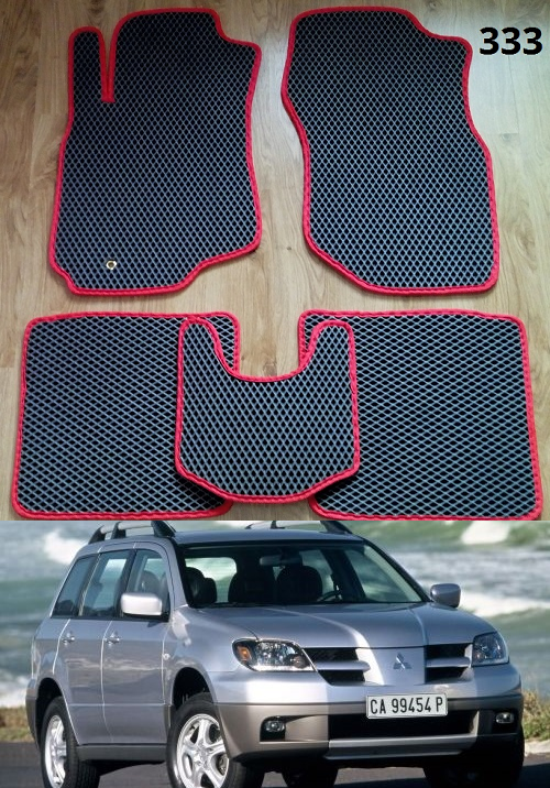 Килимки ЕВА в салон Mitsubishi Outlander 1 '03-06