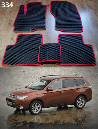 Килимки ЕВА в салон Mitsubishi Outlander 3 '12-23, фото 2