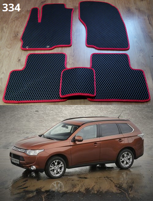 Коврики ЕВА в салон Mitsubishi Outlander 3 '12-23 - фото 1 - id-p398815637