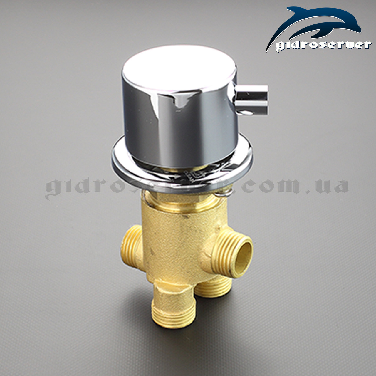 Кран перемикач для гідромасажної ванни, джакузі J - 7043 на 3 положення., фото 1