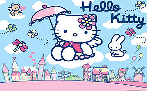 Цукрова картинка Hello Kitty, для торта