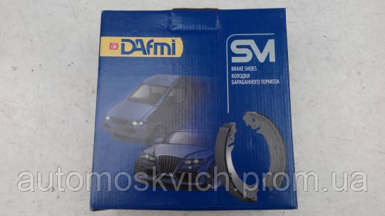 Колодка гальмівна задня москвіч 412-2140 Ода Орбіта Dafmi