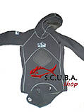 Гідрокостюм для підводного полювання BS DIVER Ultrablack 7mm (неопрен SHEICO), фото 5