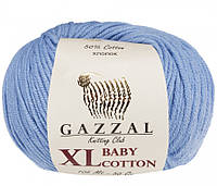 Пряжа GAZZAL Baby cotton XL 3429 (Газзал Беби Котон XL) бледно-сиреневый