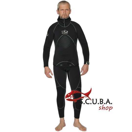 Гідрокостюм для підводного полювання BS DIVER Ultrablack 3 mm (неопрен SHEICO)
