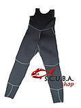 Гідрокостюм для підводного полювання BS DIVER Ultrablack 9 mm (неопрен SHEICO), фото 7