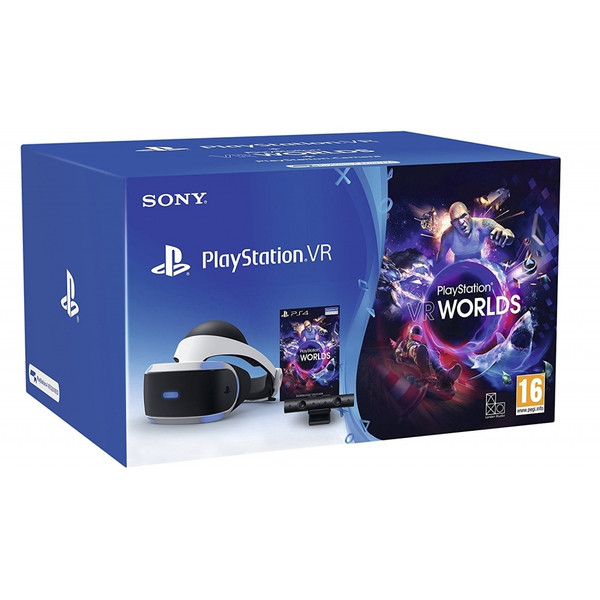 Окуляри віртуальної реальності PlayStation VR V2 + PS Camera V2 + VR Worlds (CUH-ZVR2)