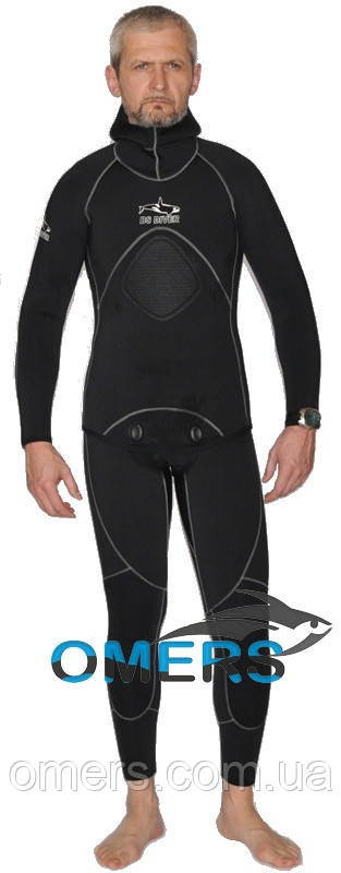 Гідрокостюм Bs Diver ULTRABLACK 5 mm для підводного полювання