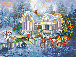 Схема для бісеру А-2 Різдвяна казка