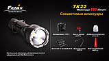 Тактичний ліхтар Fenix TK22 Cree XM-L2 T6 LED (680 люмен), фото 6