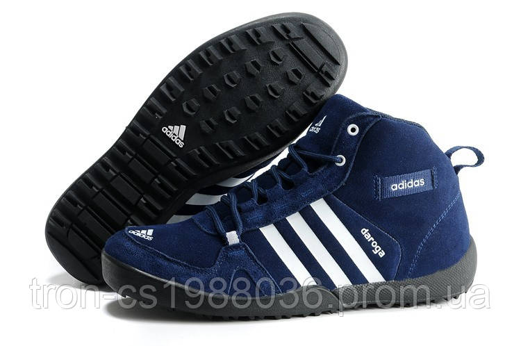 Кросівки Чоловічі Зимові Adidas "Daroga Mid Leather 2"