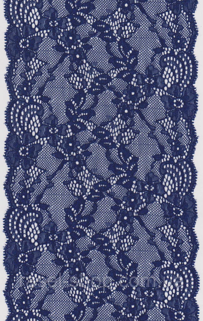 Мереживо стрейч парламент 17см 1157-14 BR, фото 1