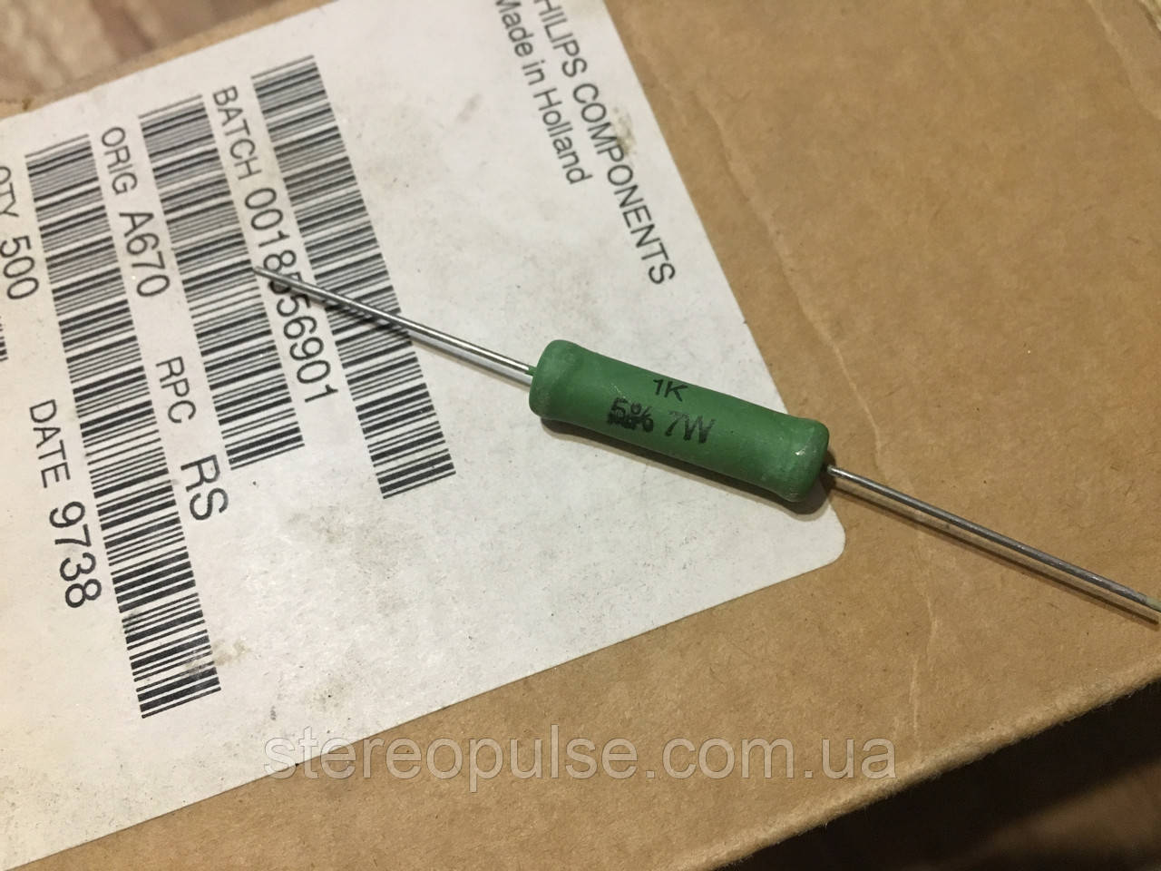Резистор Philis 7 Вт  1кОм