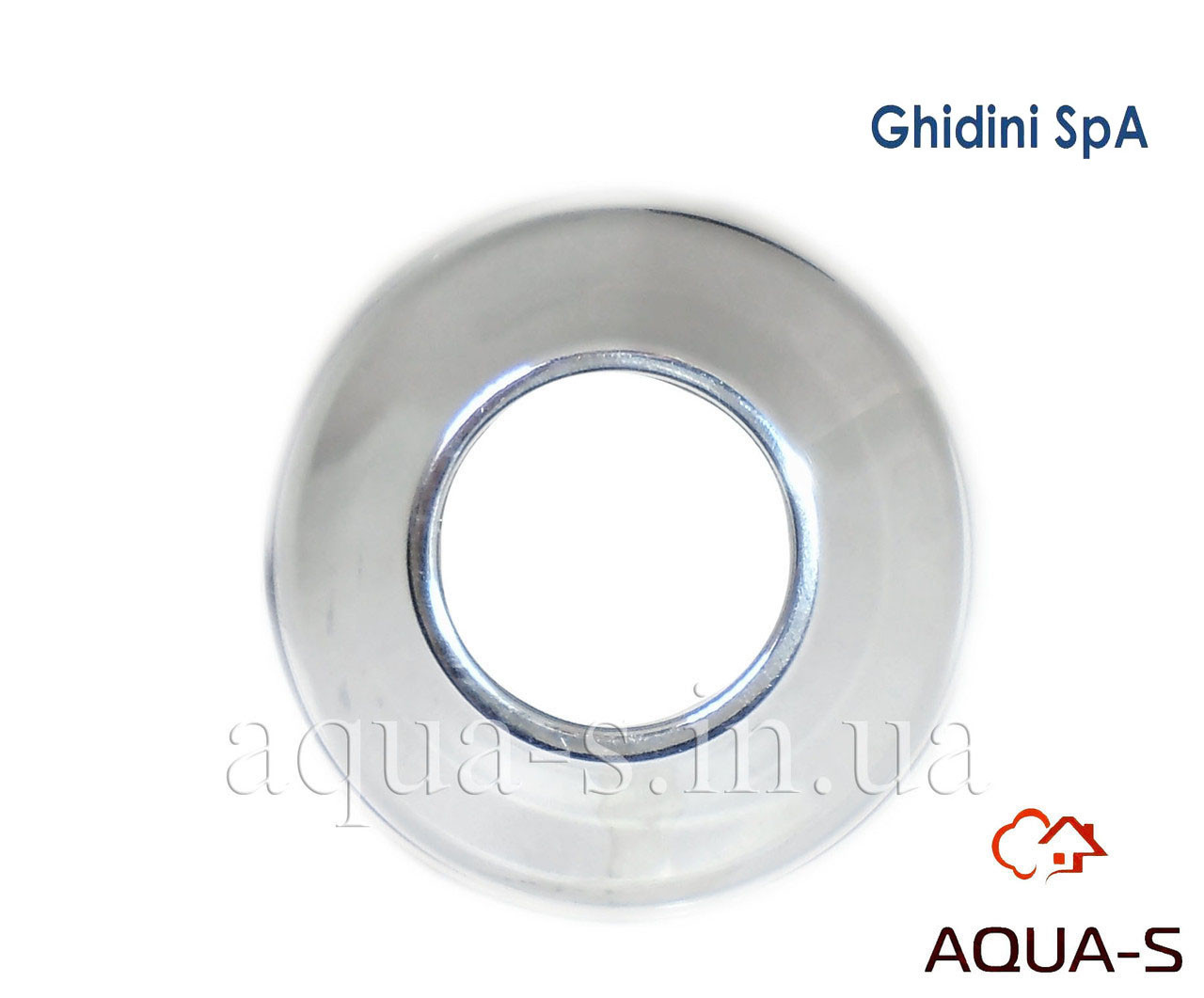 Чашка декоративная глубокая Ghidini DN 26x100х60 мм. (металл хром) Италия - фото 2 - id-p609251619