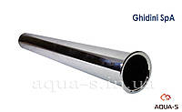 Патрубок-удлинитель хром Ghidini D 32x300 мм. с бортом (для умывальников) (Италия) 844