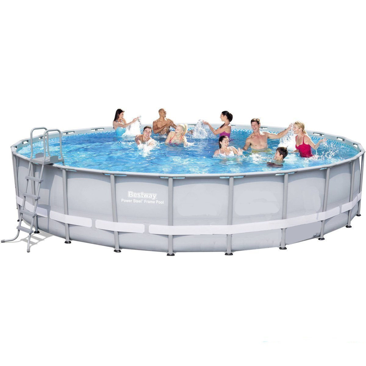 Каркасний басейн Bestway Power Steel Frame Pools 671x132 cм
