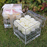 Акрилова коробка для квітів — на 9 троянд, фото 2