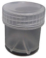 Пластиковая тара контейнер (баночка) емкость для красок, глиттера 13 мл.