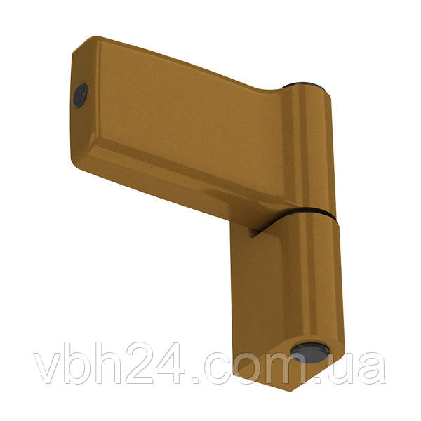Дверна петля Jocker 120кг. Gold, наплав L-17,5