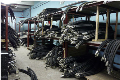 Виробничий ділянку гідравлічних рукавів Виробництво РВД